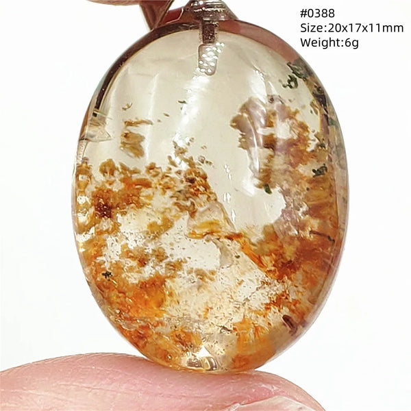 Red Orange Phantom Quartz-ToShay.org