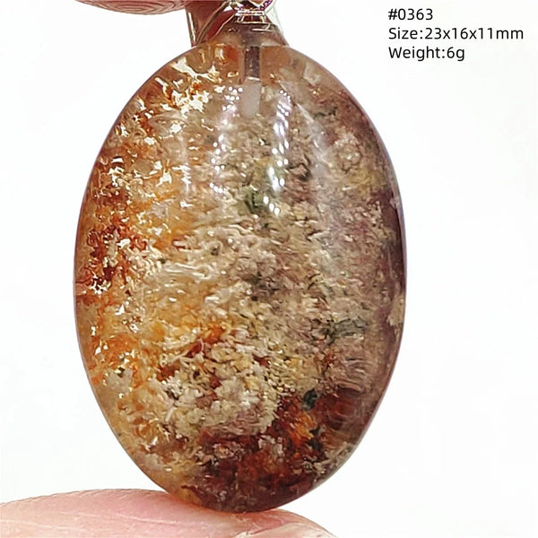 Red Orange Phantom Quartz-ToShay.org