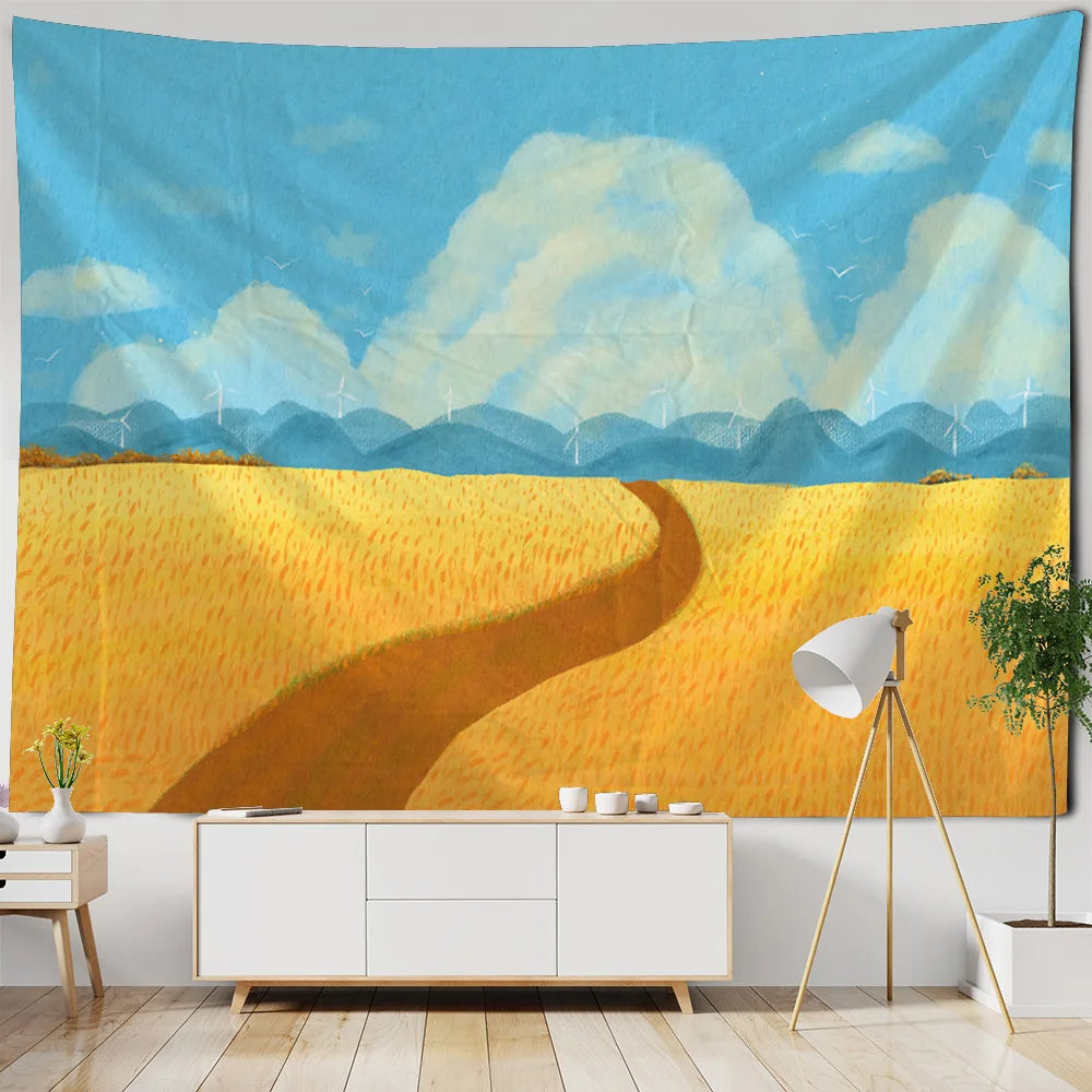 Cloudy Sky Tapestry-ToShay.org
