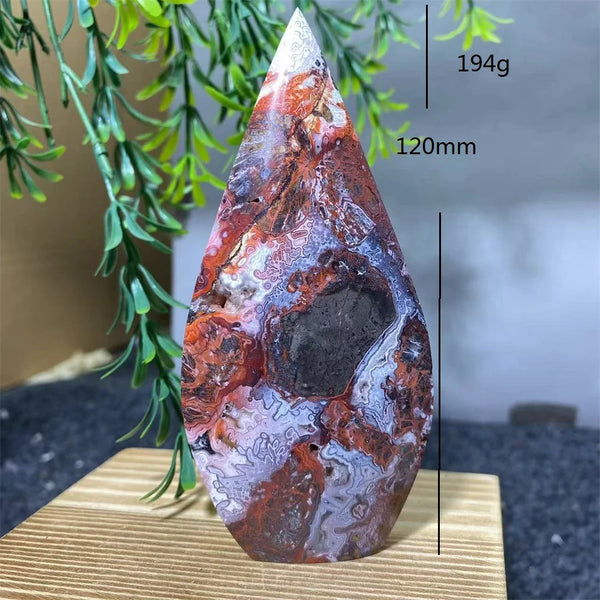 Red Agate Flame Point-ToShay.org
