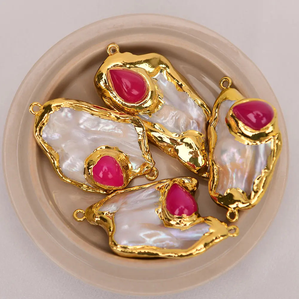 White Pearl Charms-ToShay.org