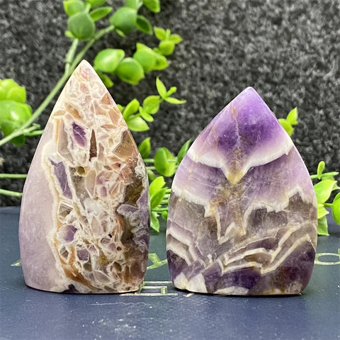 Purple Amethyst Crystal Torch-ToShay.org