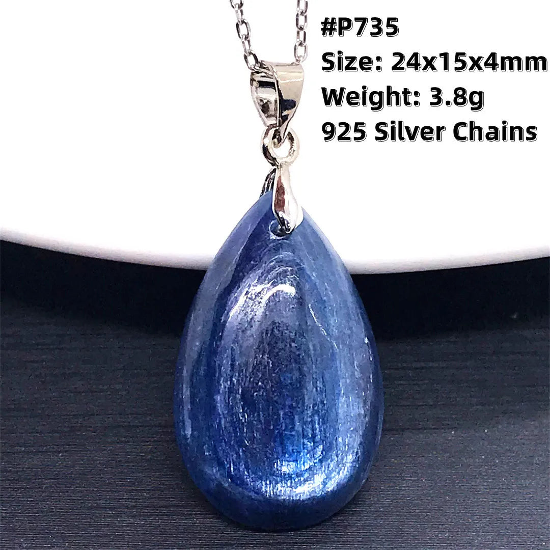 Blue Kyanite Pendant-ToShay.org