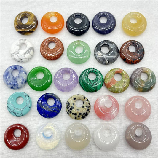 Mixed Crystal Donut Beads-ToShay.org