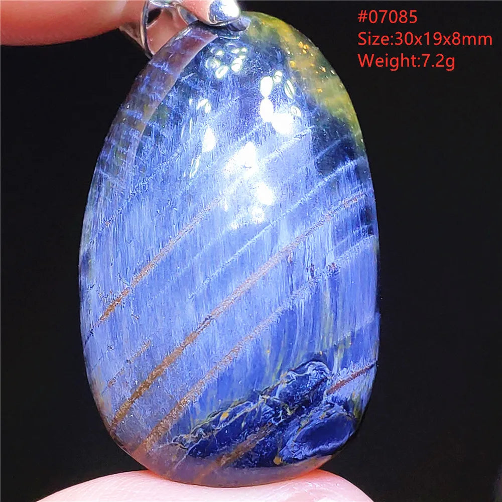 Blue Pietersite Pendant-ToShay.org