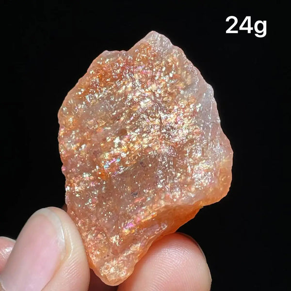 Gold Sunite Mineral Crystal-ToShay.org