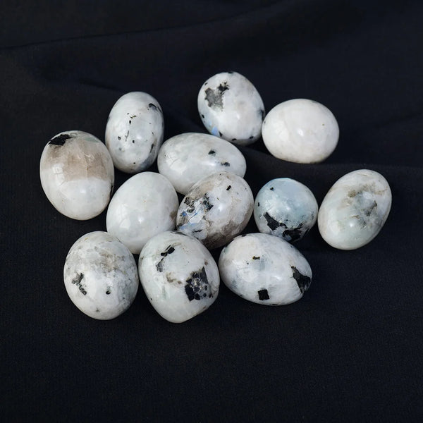 Blue Moonstone Tumble Stones-ToShay.org