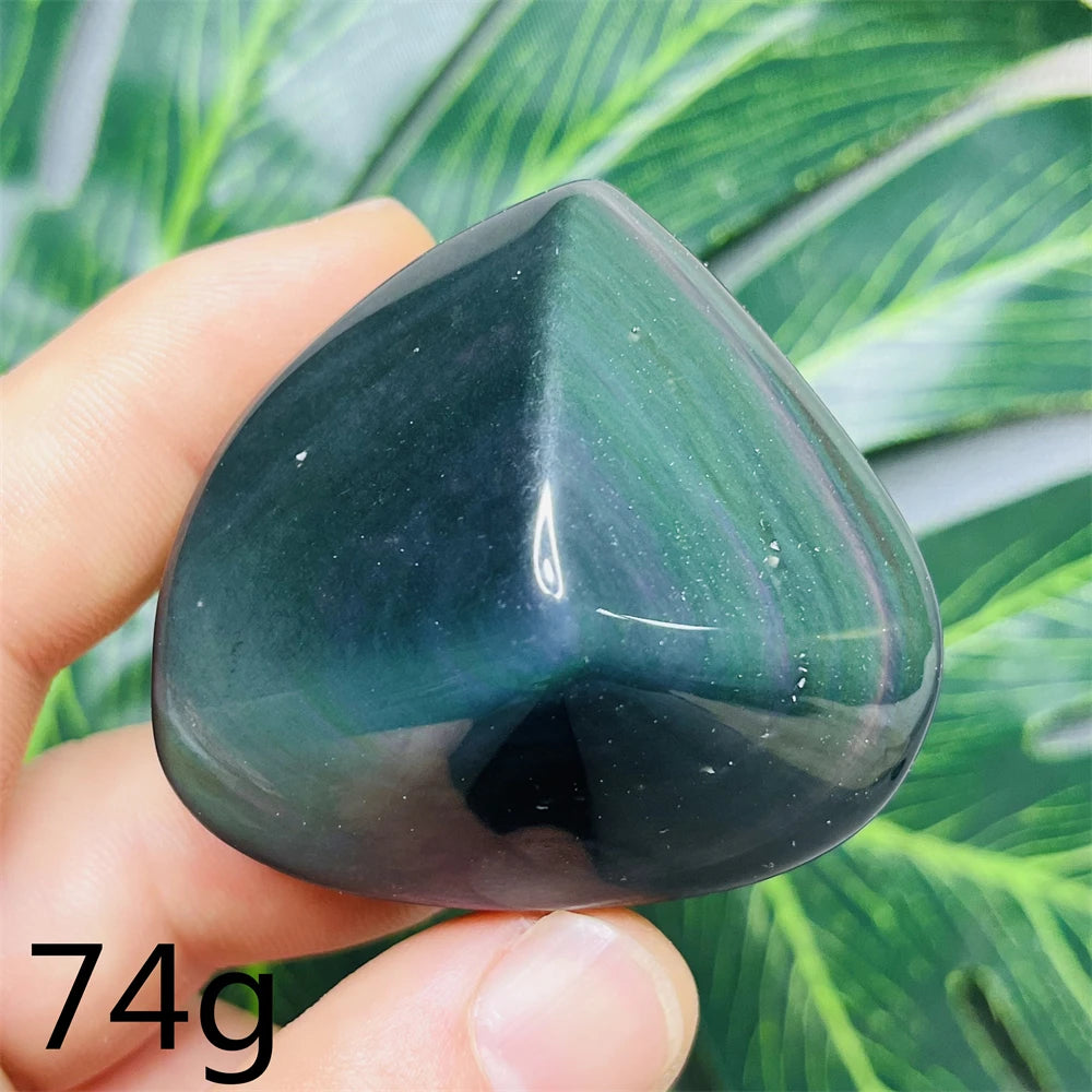 Black Turtle Stone Heart-ToShay.org