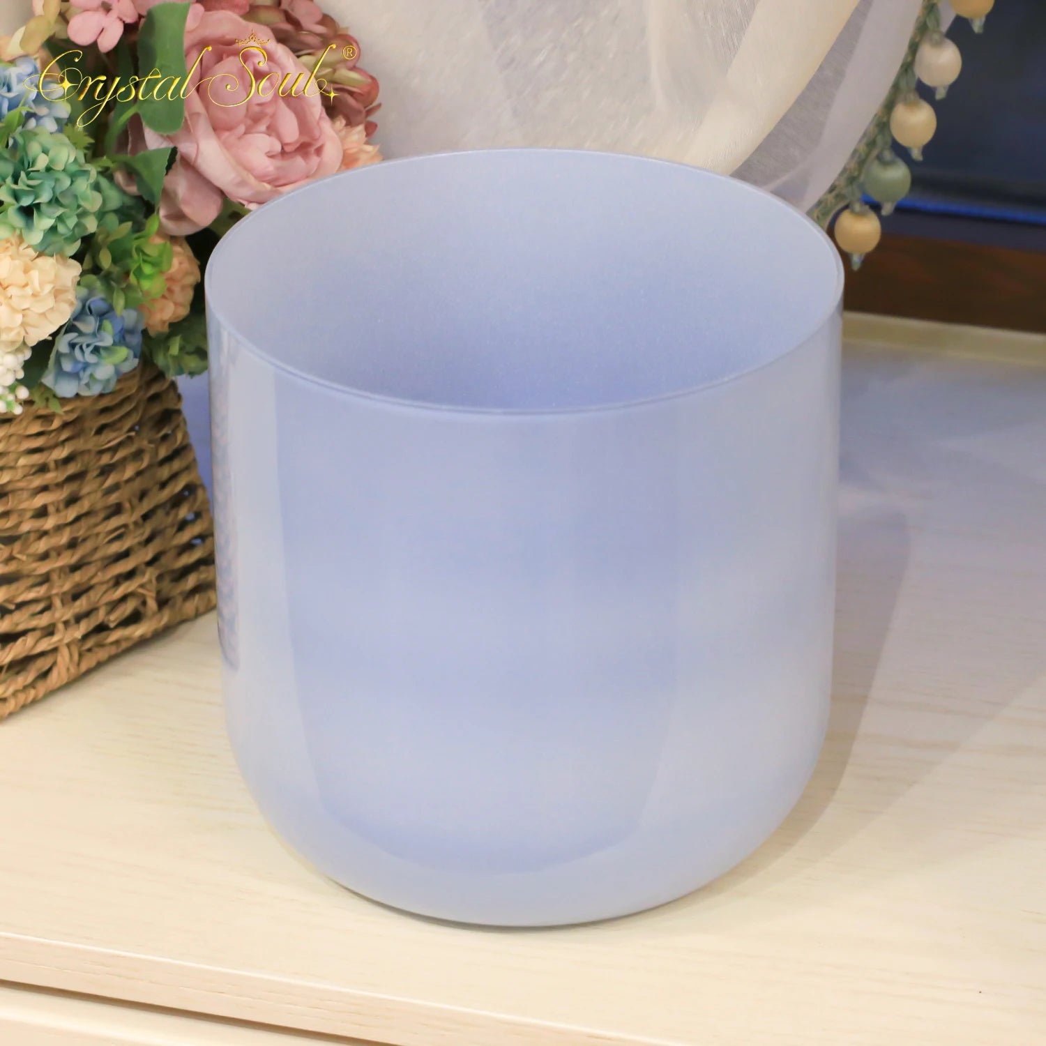 Blue Crystal Singing Bowl-ToShay.org