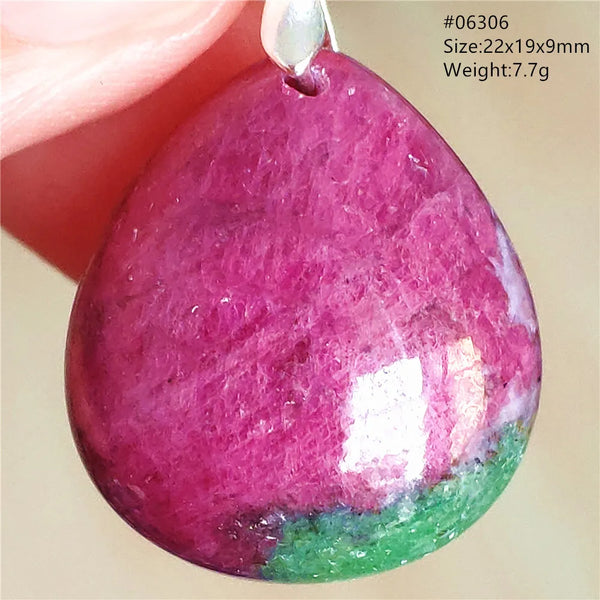 Red Ruby Zoisite Light Pendant-ToShay.org