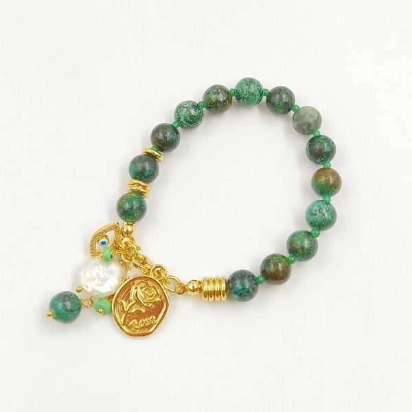 Mixed Crystal Bead Bracelet-ToShay.org