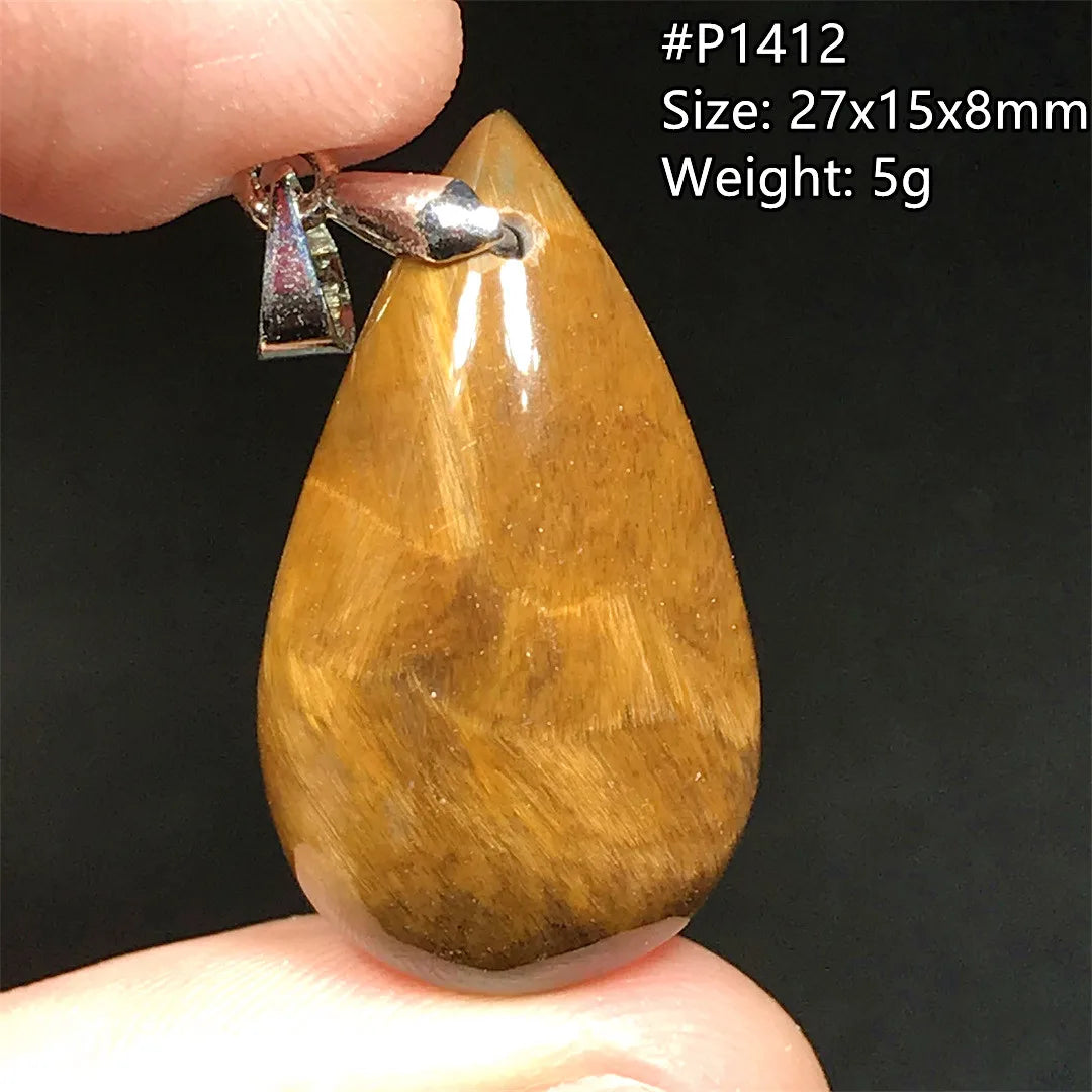Blue Pietersite Pendant-ToShay.org