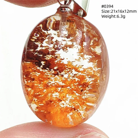 Red Orange Phantom Quartz-ToShay.org