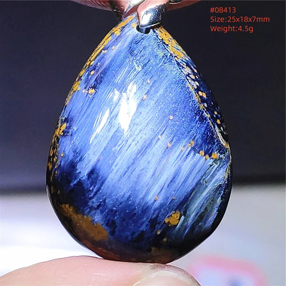 Blue Pietersite Pendant-ToShay.org