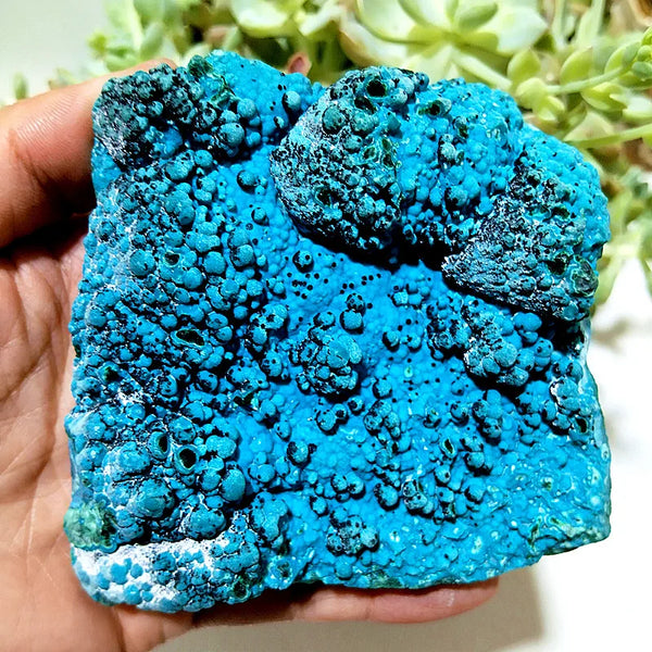 Blue Chrysocolla Crystal-ToShay.org