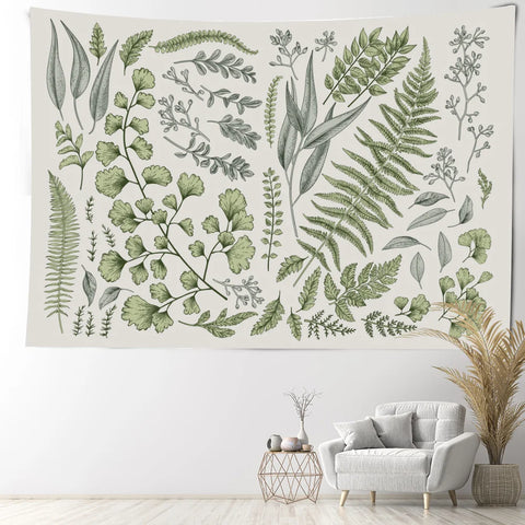 Green Plants Tapestry-ToShay.org