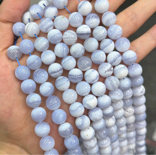 Blue Lace Agate Beads-ToShay.org