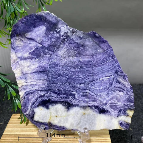 Purple Malachite Slab Slice-ToShay.org