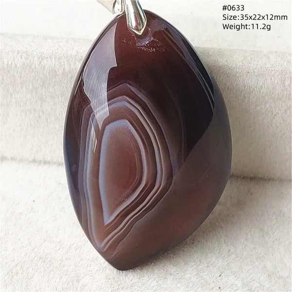 Grey Lace Agate Pendant-ToShay.org