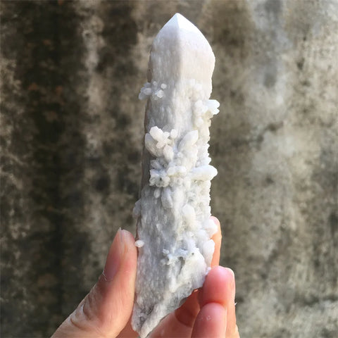 Blue Fluorite Crystal Point-ToShay.org