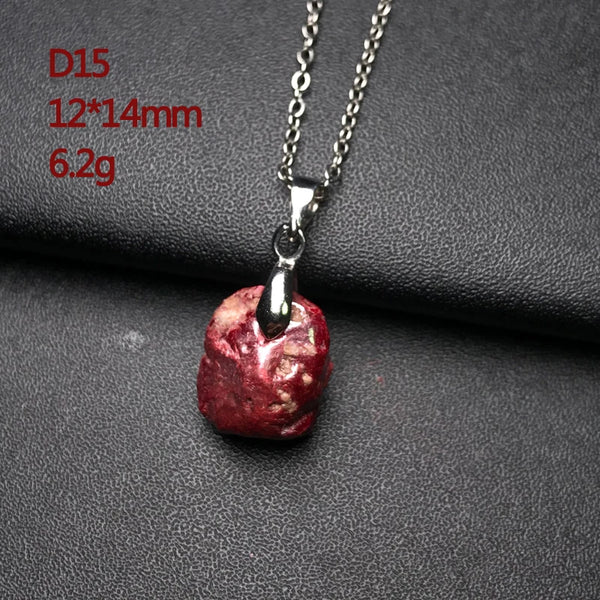 Red Cinnabar Pendant-ToShay.org