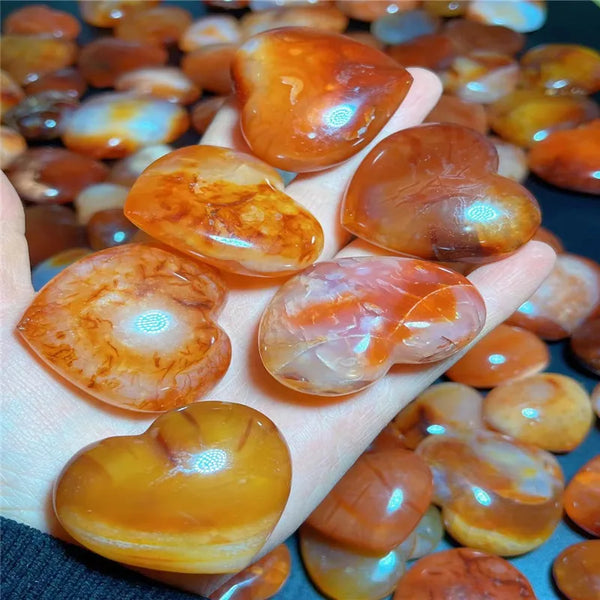 Red Agate Heart-ToShay.org