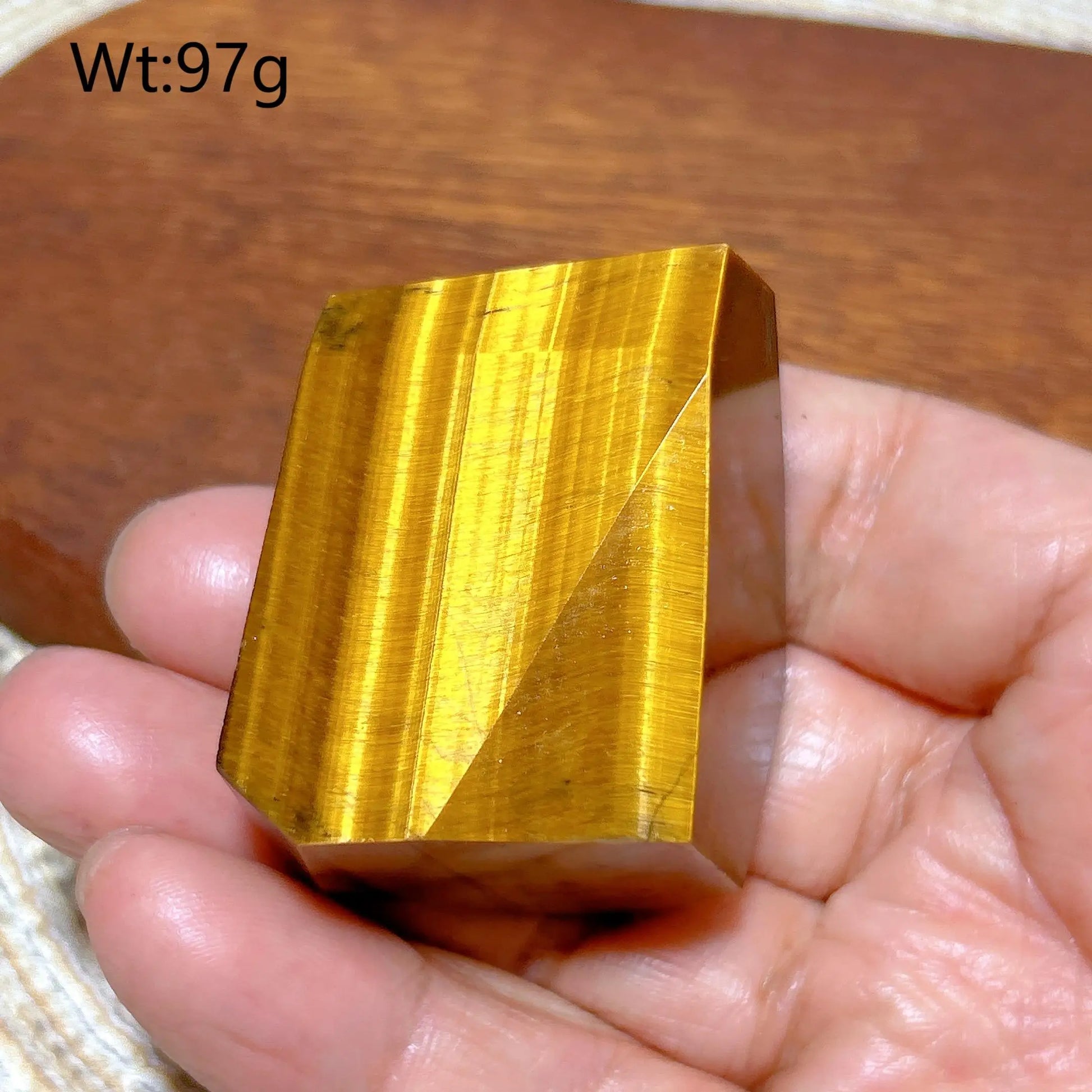 Blue Yellow Flash Tiger Eye-ToShay.org