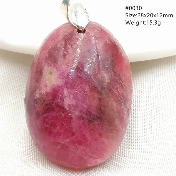 Red Rose Rhodonite Pendant-ToShay.org