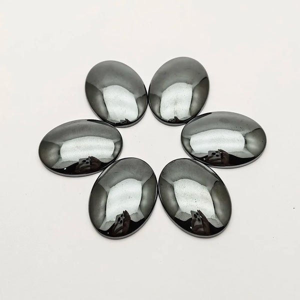 Black Hematite Cabochon-ToShay.org