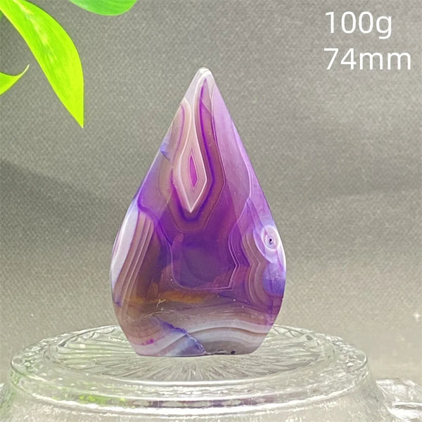 Purple Agate Flame-ToShay.org