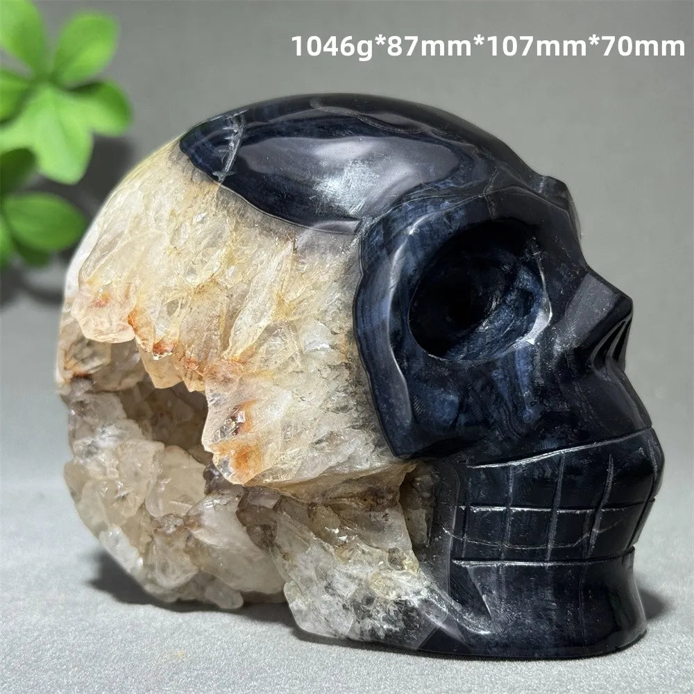 Black Agate Skull-ToShay.org