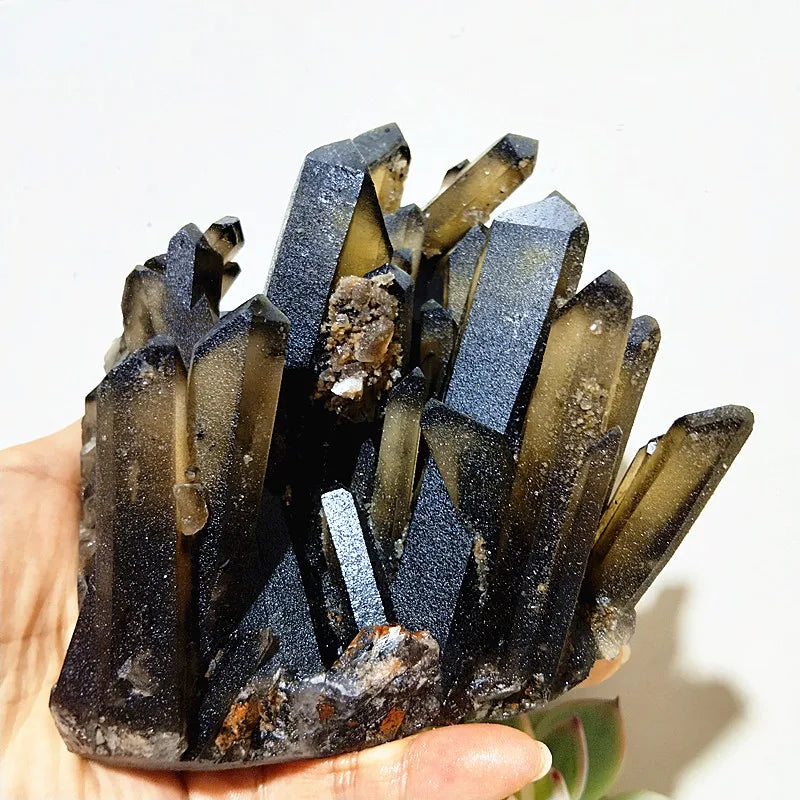 Smokey Tea Topaz Cluster-ToShay.org