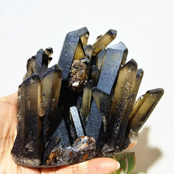 Smokey Tea Topaz Cluster-ToShay.org