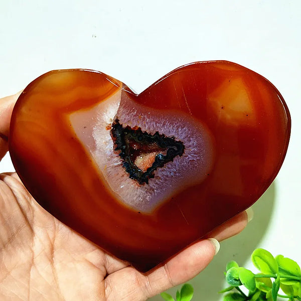 Red Agate Heart-ToShay.org