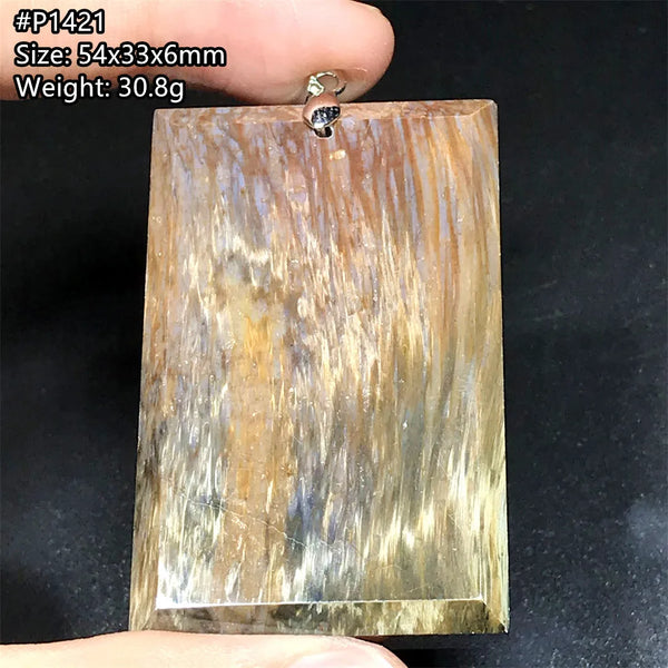 Blue Pietersite Pendant-ToShay.org