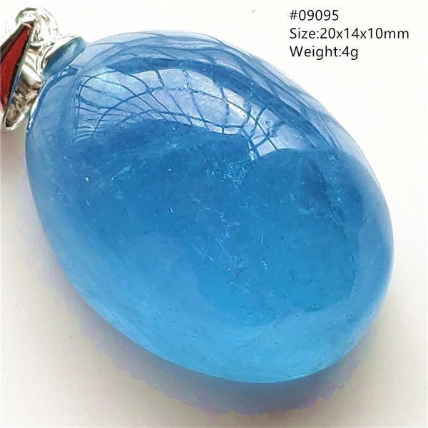 Blue Aquamarine Pendant-ToShay.org