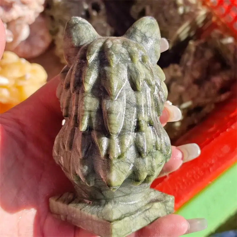 Green Ophiolite Wolf Head-ToShay.org