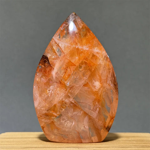 Red Glue Flower Crystal-ToShay.org