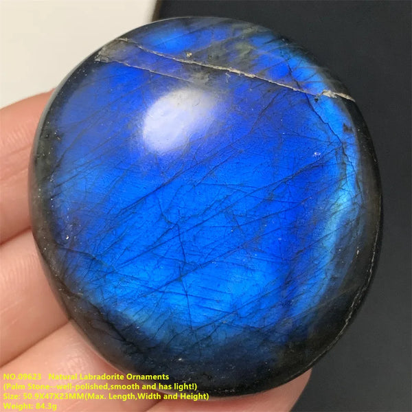 Orange Red Light Labradorite-ToShay.org