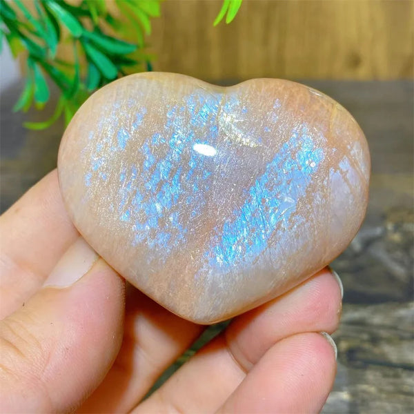 Orange Moonstone Heart-ToShay.org