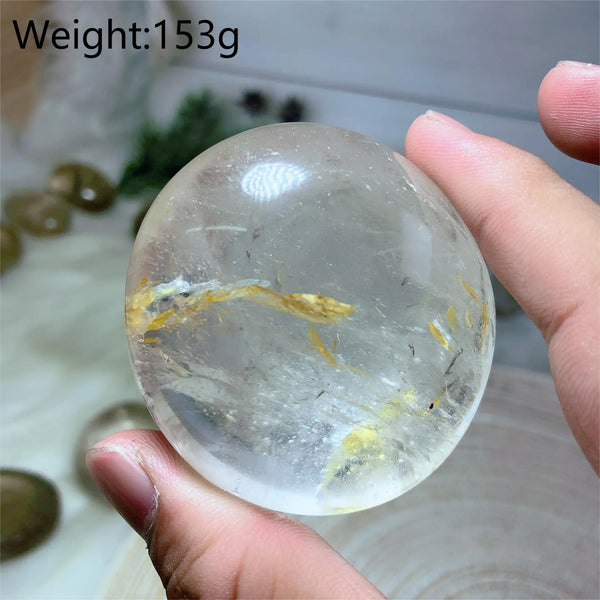 Smokey Quartz Palm Stones-ToShay.org