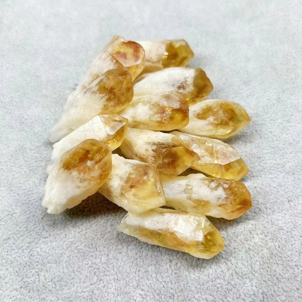 Yellow Citrine Rough Point-ToShay.org