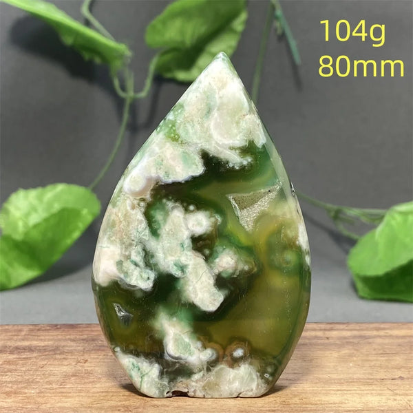 Green Cherry Blossom Agate-ToShay.org