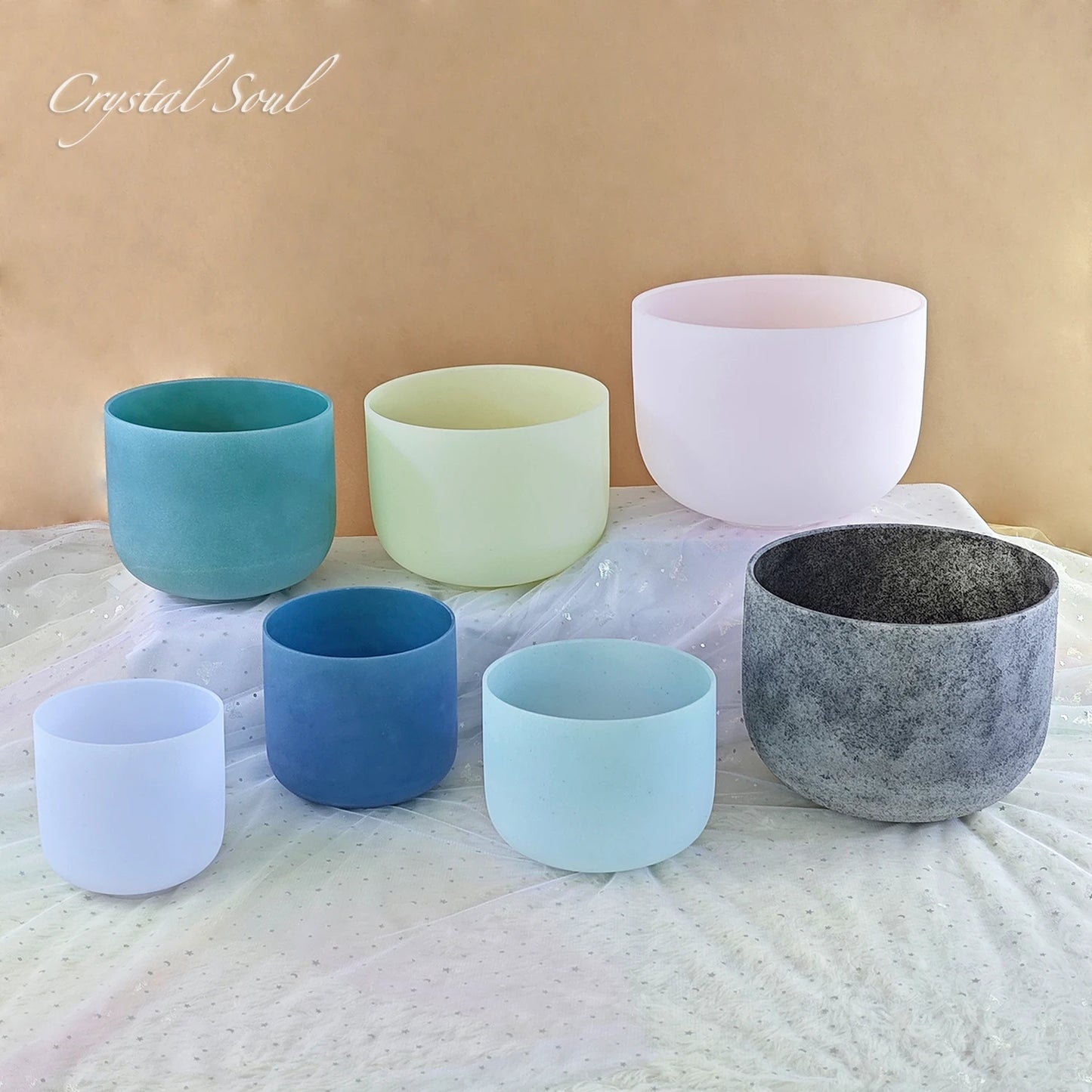 Mixed Gemstone Fusion Crystal Bowl-ToShay.org