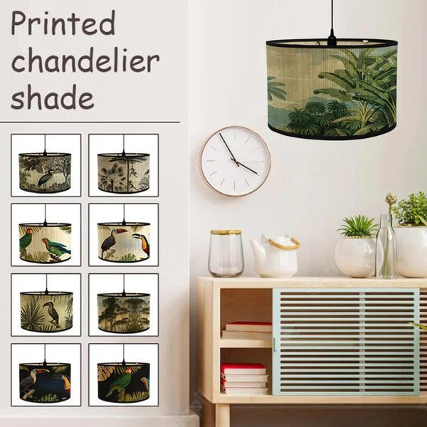 Bamboo Lampshade-ToShay.org