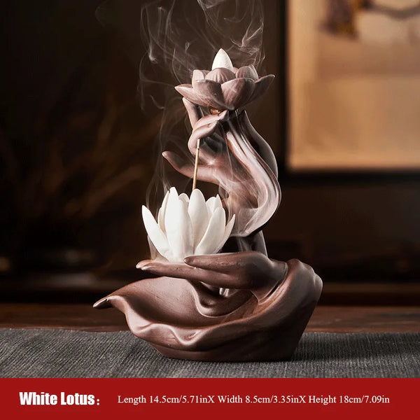 Lotus Hand Incense Burner-ToShay.org