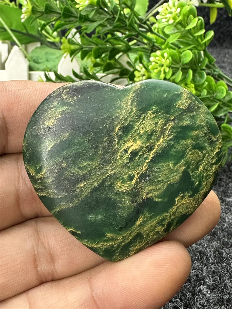 Green Emerald Stone Heart-ToShay.org