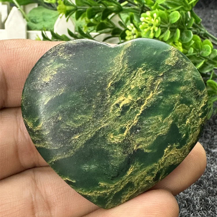 Green Emerald Stone Heart-ToShay.org