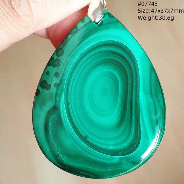 Green Malachite Pendant-ToShay.org