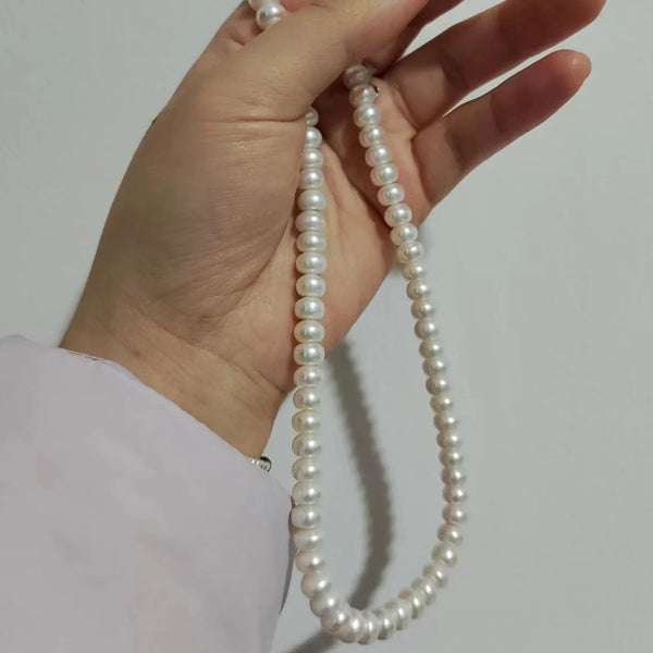 White Freshwater Pearl Beads-ToShay.org